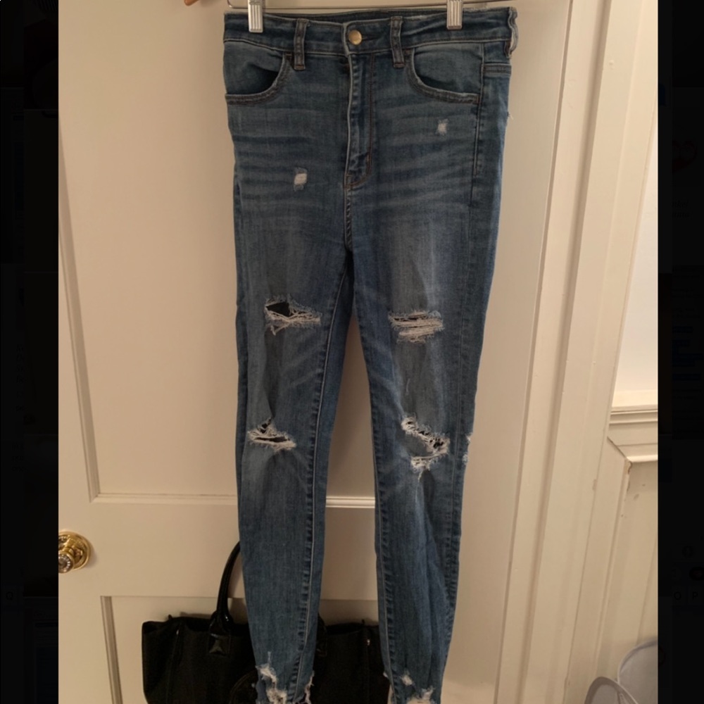 American Eagle High Waisted Skinny Jeans